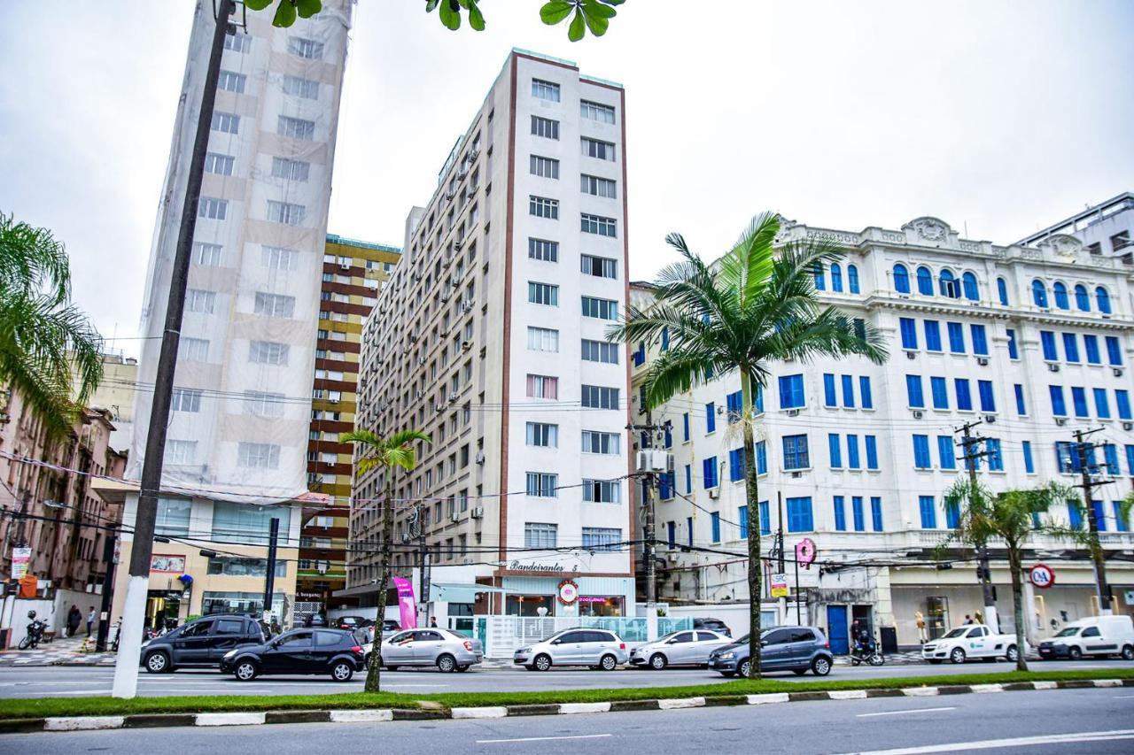 Apto Beira-Mar C Ar-Condicionado E Boa Localizacao Santos  Esterno foto